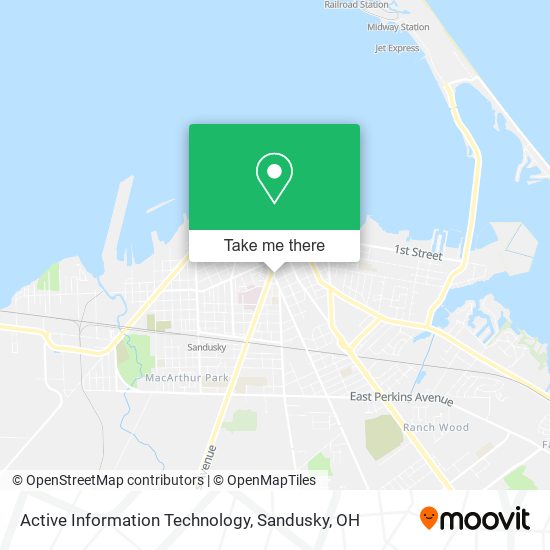 Active Information Technology map