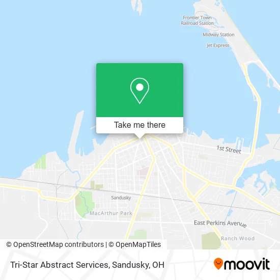 Tri-Star Abstract Services map