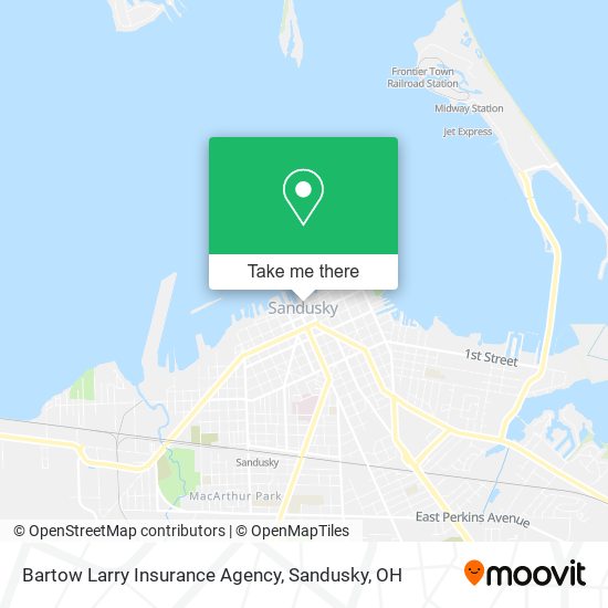 Bartow Larry Insurance Agency map