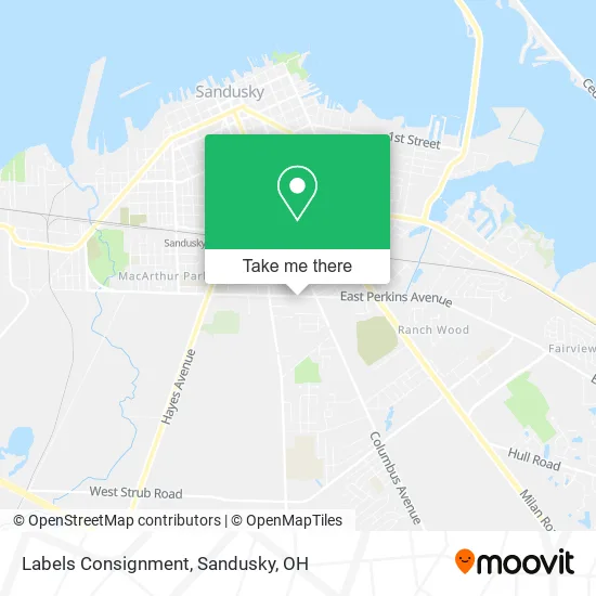 Labels Consignment map