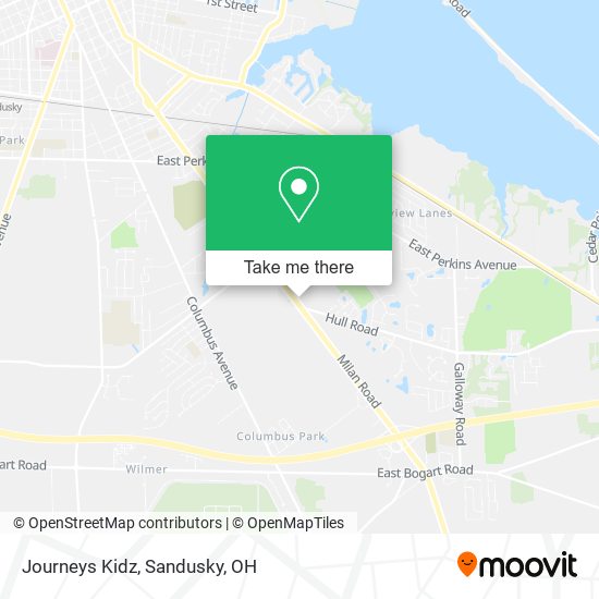 Journeys Kidz map