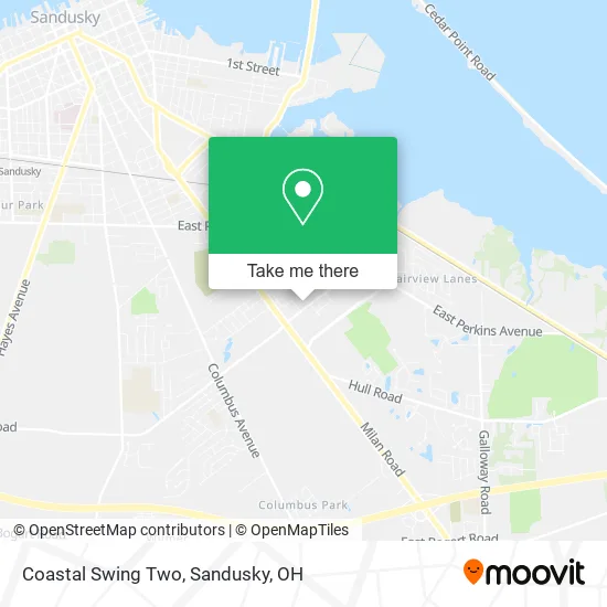 Coastal Swing Two map