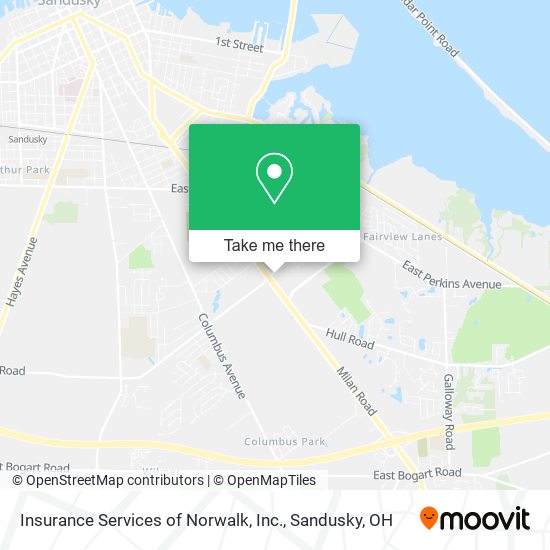 Insurance Services of Norwalk, Inc. map