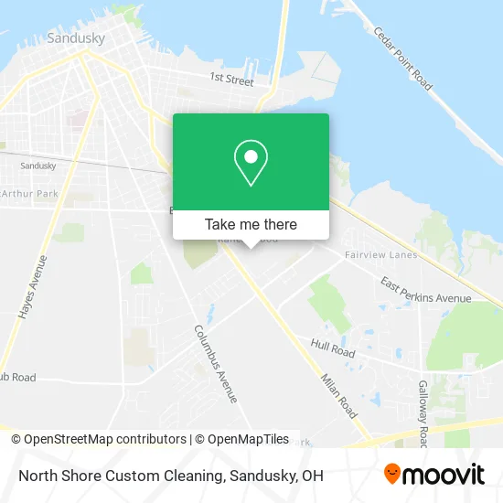 North Shore Custom Cleaning map