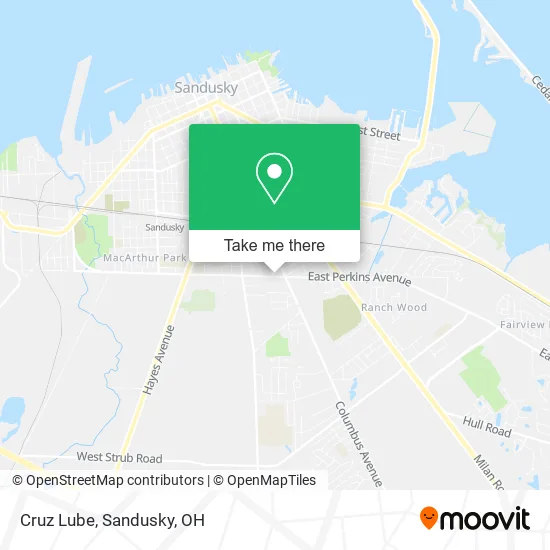 Mapa de Cruz Lube