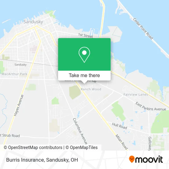 Burris Insurance map