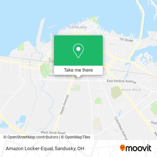 Mapa de Amazon Locker-Equal