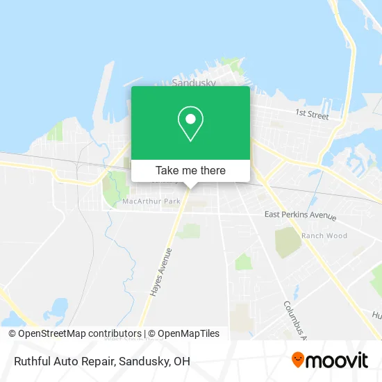 Ruthful Auto Repair map