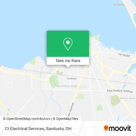 Ct Electrical Services map