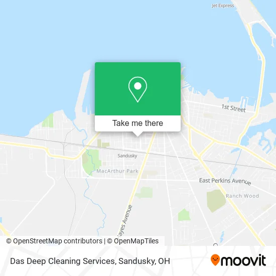 Das Deep Cleaning Services map