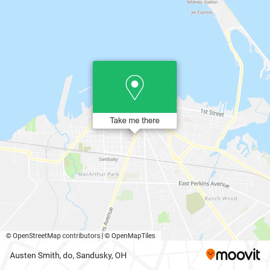 Mapa de Austen Smith, do
