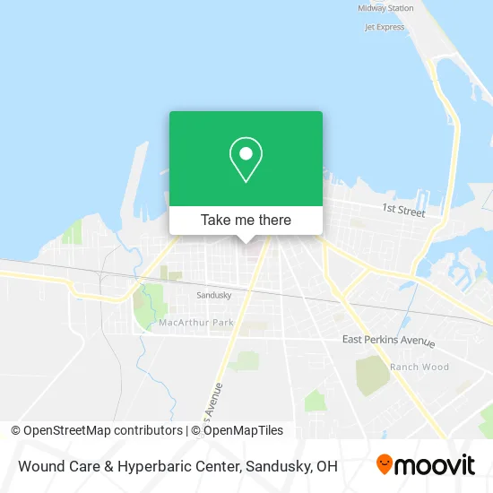 Mapa de Wound Care & Hyperbaric Center