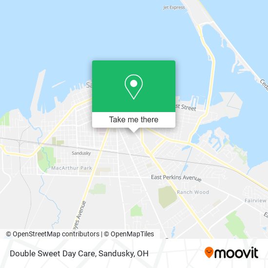 Double Sweet Day Care map