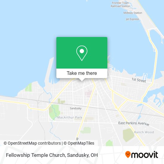 Fellowship Temple Church map