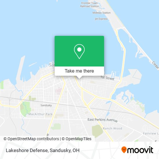 Mapa de Lakeshore Defense