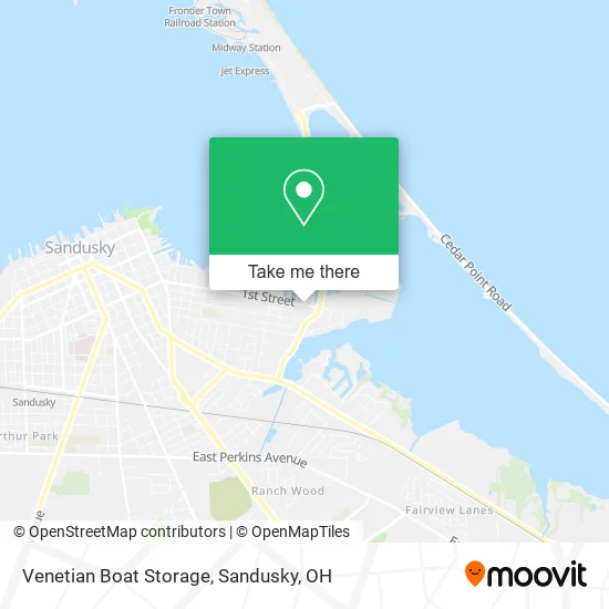 Venetian Boat Storage map