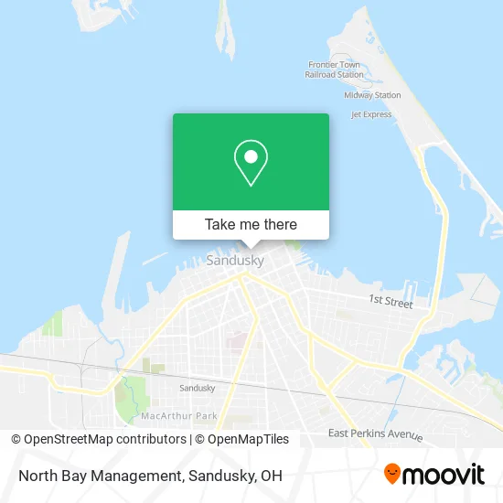 North Bay Management map