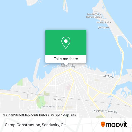 Camp Construction map