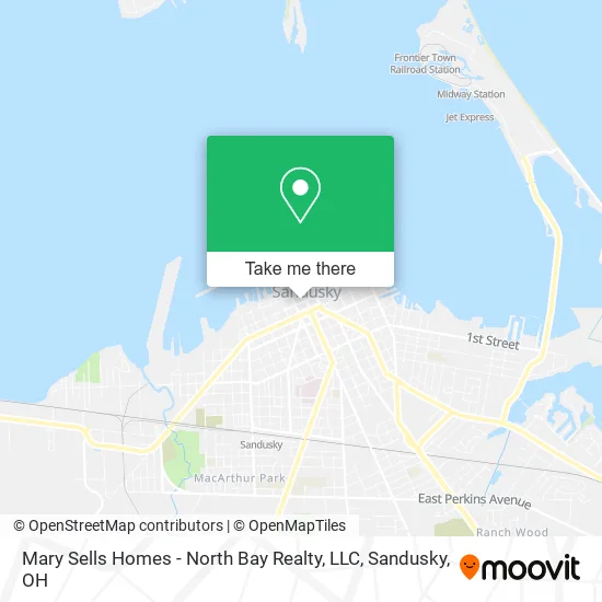 Mary Sells Homes - North Bay Realty, LLC map