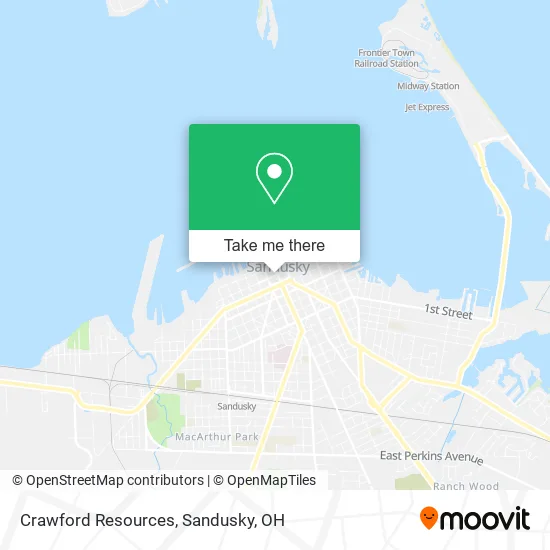 Crawford Resources map