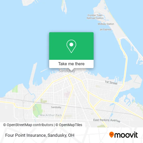 Four Point Insurance map