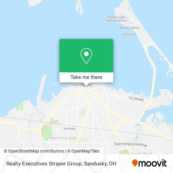 Realty Executives Strayer Group map