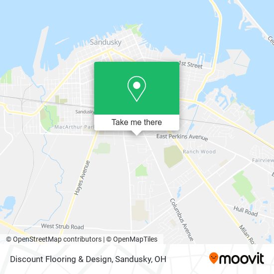 Discount Flooring & Design map