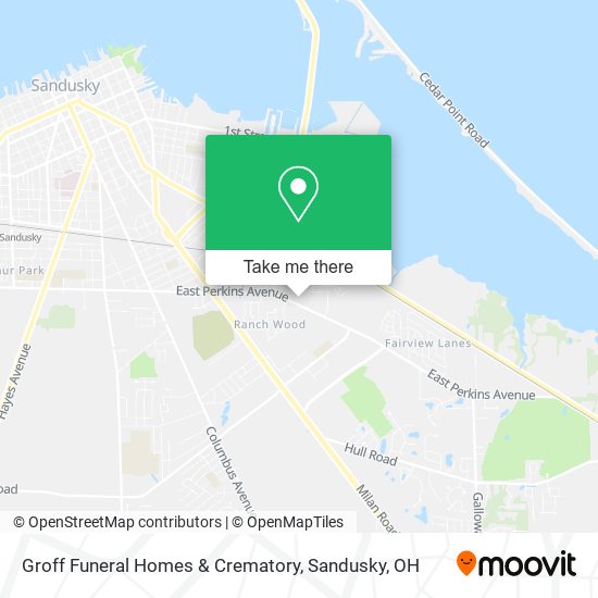 Mapa de Groff Funeral Homes & Crematory