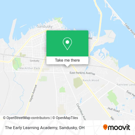 The Early Learning Academy map