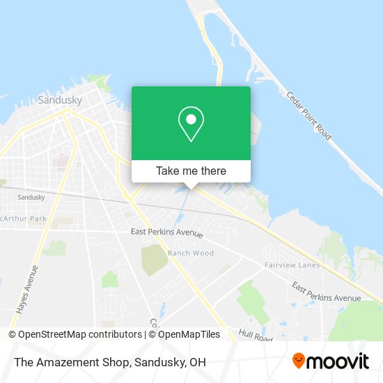 Mapa de The Amazement Shop