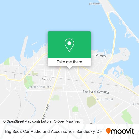 Mapa de Big Seds Car Audio and Accessories