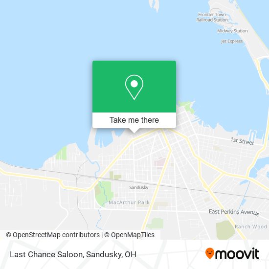Mapa de Last Chance Saloon