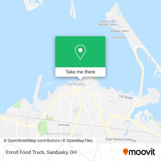 Mapa de Enroll Food Truck