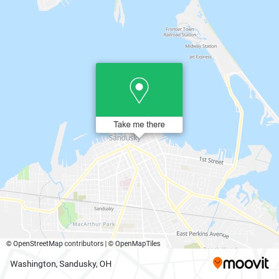 Washington map