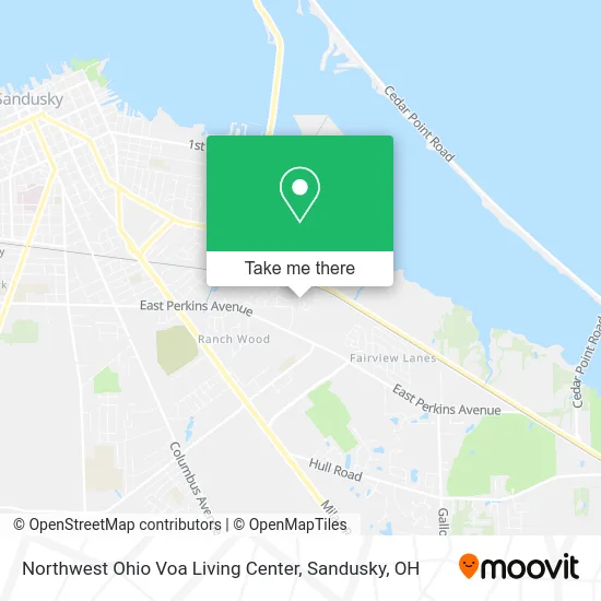 Mapa de Northwest Ohio Voa Living Center