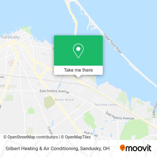 Gilbert Heating & Air Conditioning map