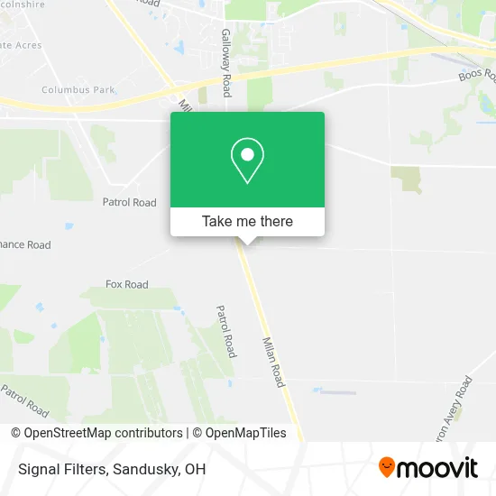 Signal Filters map