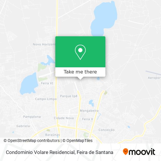 Condominio Volare Residencial map