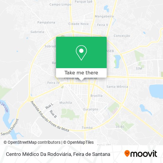 Centro Médico Da Rodoviária map