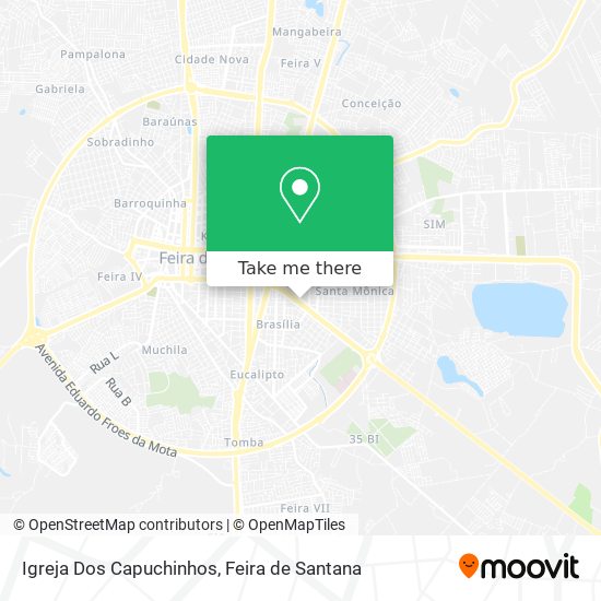 Igreja Dos Capuchinhos map