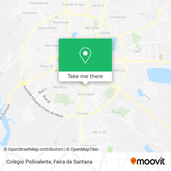 Colégio Polivalente map