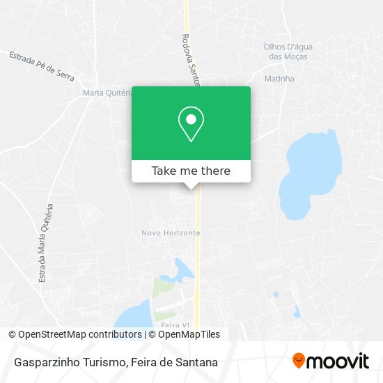 Gasparzinho Turismo map