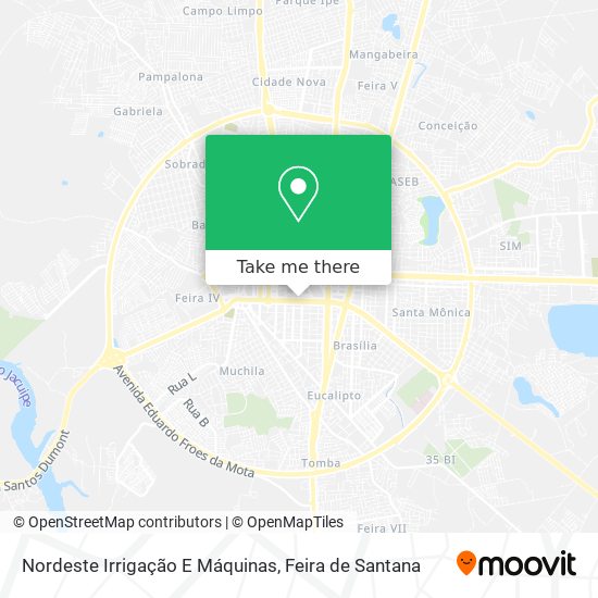 Nordeste Irrigação E Máquinas map