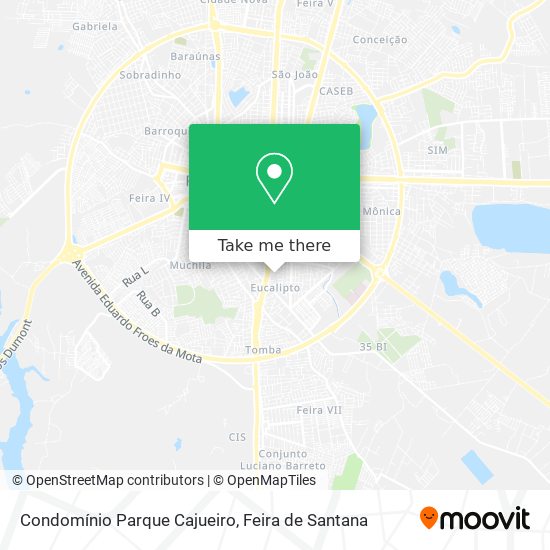 Condomínio Parque Cajueiro map