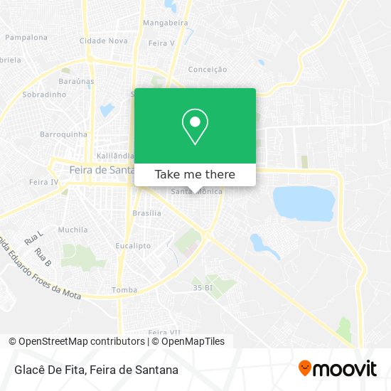 Glacê De Fita map
