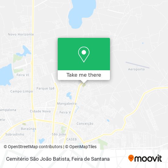 Cemitério São João Batista map