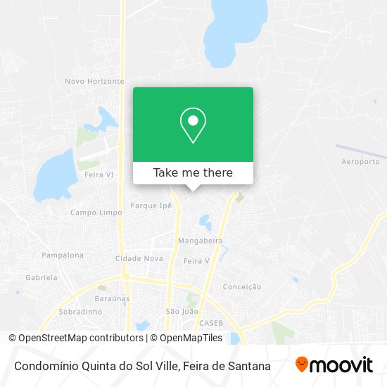 Condomínio Quinta do Sol Ville map