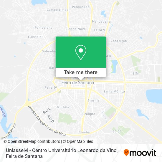 Uniasselvi - Centro Universitário Leonardo da Vinci map