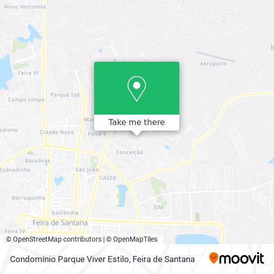 Mapa Condomínio Parque Viver Estilo