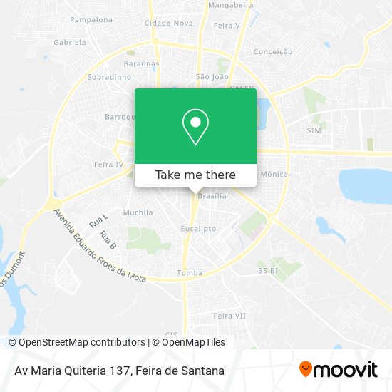 Av Maria Quiteria 137 map